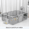 Baby Playpen With Basketball Hoop