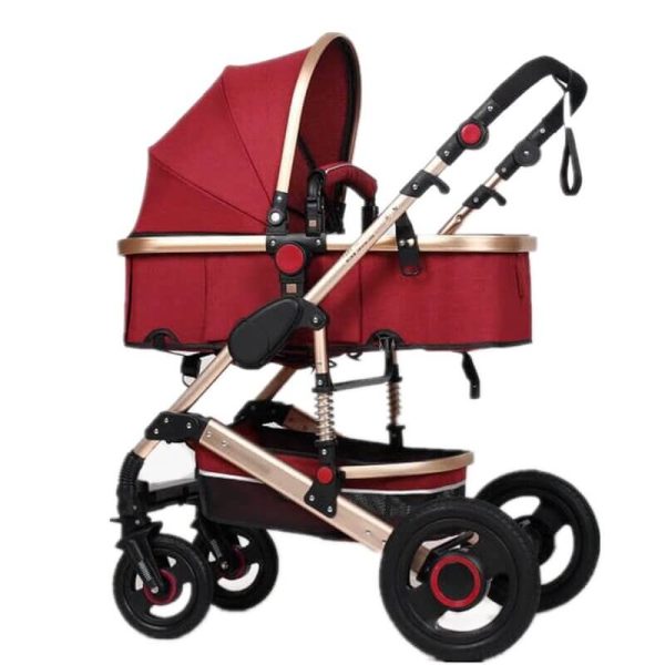 2 in 1 Foldable Pram Baby Stroller