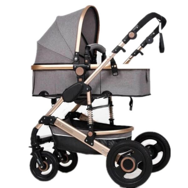 2 in 1 Foldable Pram Baby Stroller