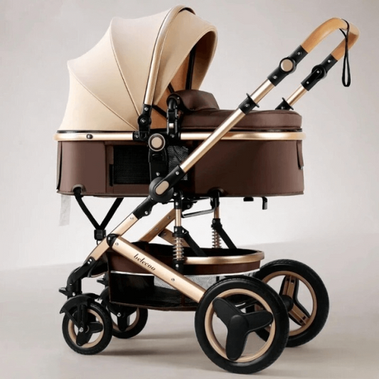 2 in 1 Foldable Pram Baby Stroller