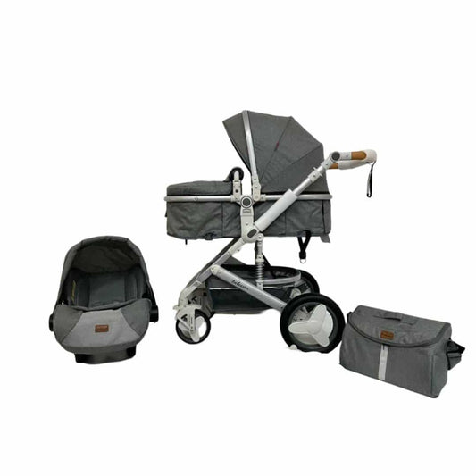 3-in-1 Baby Stroller with Car Seat and Travel Bag