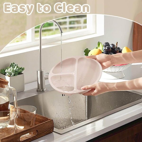 5 Pieces Silicone Baby Feeding Set