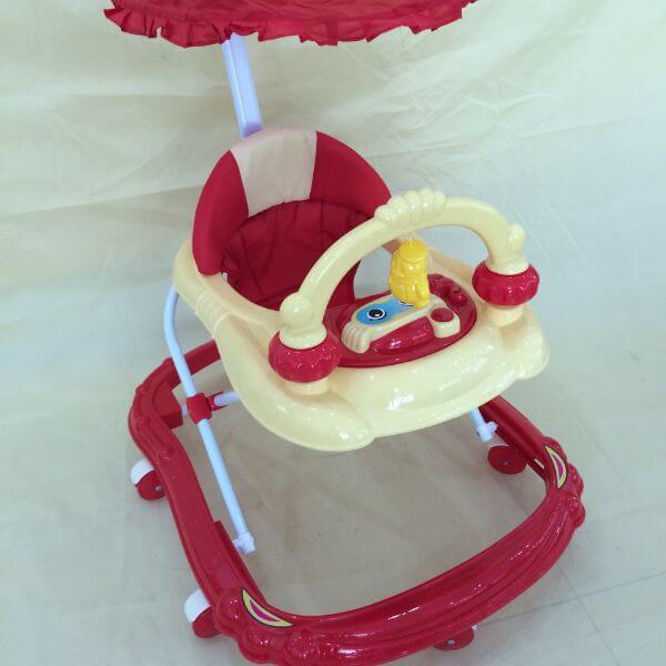 Baby Walker with Sun Shade