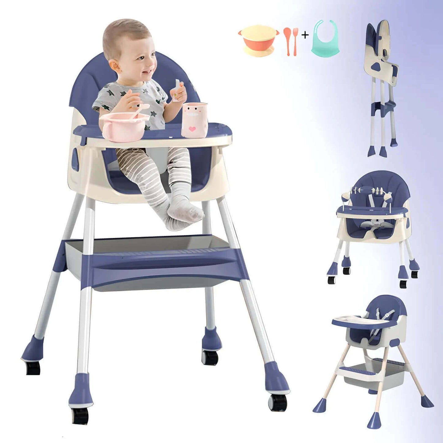 Foldable Toddler Feeding Chair