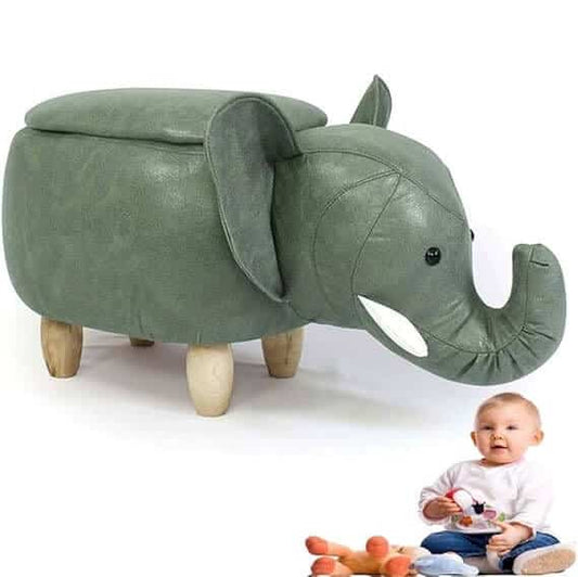 Kids Elephant Ride On Footstool