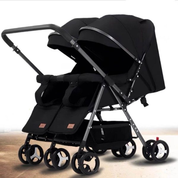 Reversible Double Twin Double Stroller