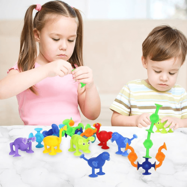 Suction Toys 77 Piece
