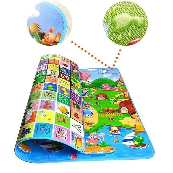 Thin Memory Foam Baby Play Mat 100x180cm